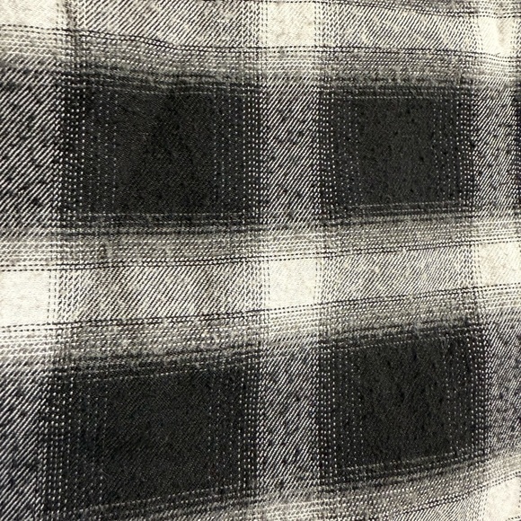 Pink Lily x Darylann Denner Black and White Plaid Button Down Shirt - Picture 8 of 8